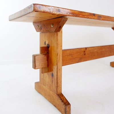 Vintage Bench in Pine, 1960s-NYF-2019043