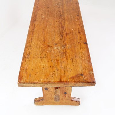 Vintage Bench in Pine, 1960s-NYF-2019043