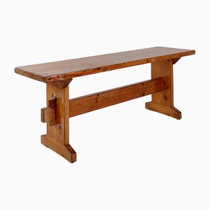 Vintage Bench in Pine, 1960s-NYF-2019043