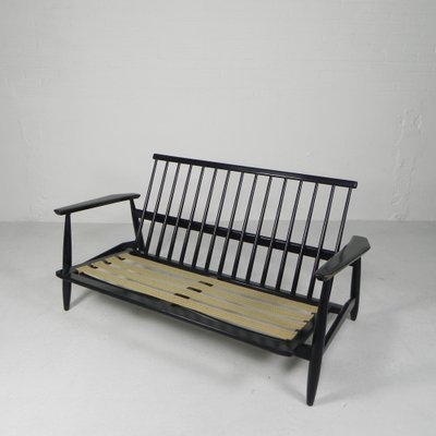 Vintage Bench in the style of Viko Baumritter, 1960s-TL-1785076