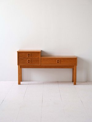 Vintage Bench with Drawers, 1960s-QWP-2034955