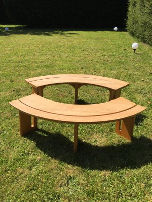 Vintage Benches by Pierre Chapo, 1973, Set of 2-EVQ-2040473