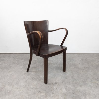 Vintage Bentwood Armchair from Thonet B 47, 1930s-TLV-1725346