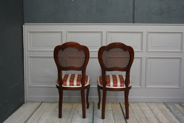 Vintage Biedermeier Style Dining Chairs, Set of 2-TAT-591713