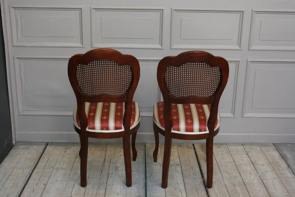 Vintage Biedermeier Style Dining Chairs, Set of 2-TAT-591713