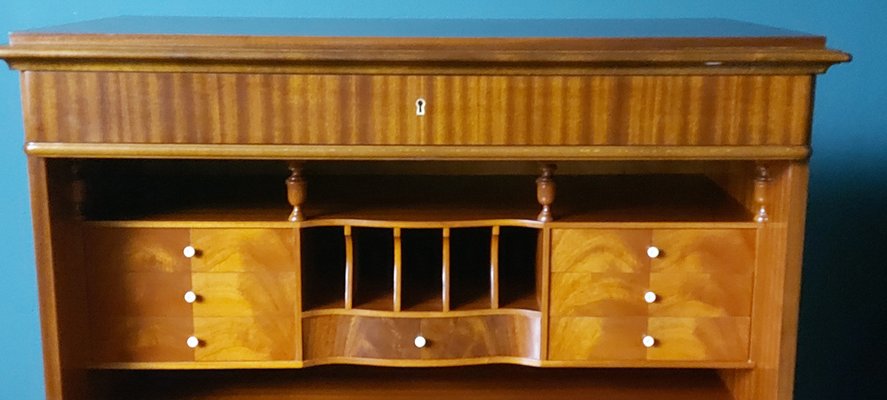 Vintage Biedermeier Swedish Secretary-KDW-1730486