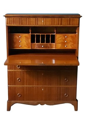 Vintage Biedermeier Swedish Secretary-KDW-1730486