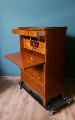 Vintage Biedermeier Swedish Secretary-KDW-1730486