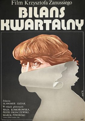 Vintage Bilans Kwartalny Film Poster by Jakub Erol, 1974-ZCI-1379026