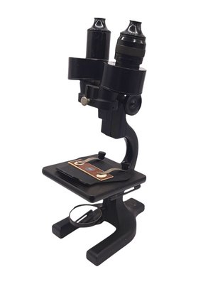 Vintage Binocular Microscope from Hawkes & Son-TCS-1151147