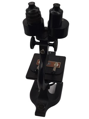 Vintage Binocular Microscope from Hawkes & Son-TCS-1151147