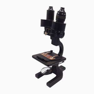 Vintage Binocular Microscope from Hawkes & Son-TCS-1151147