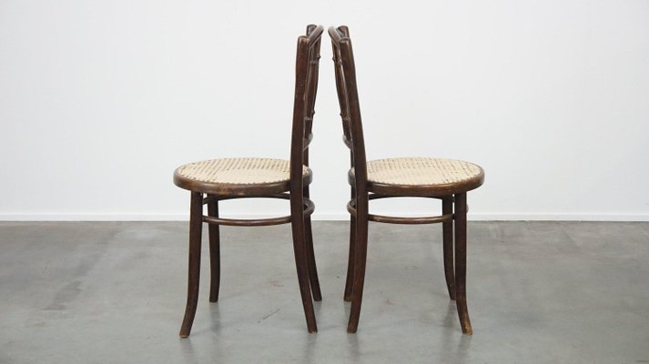 Vintage Bistro Design Chairs from Thonet, Set of 2-HPP-2034382