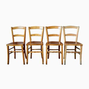 Vintage Bistrot Chairs, Set of 4-AIU-1066697