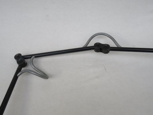 Vintage Black Aluminum Sconce from F.W. Schmid München-EY-748904