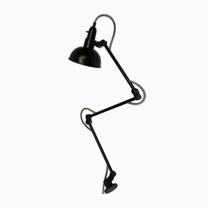 Vintage Black Aluminum Sconce from F.W. Schmid München-EY-748904