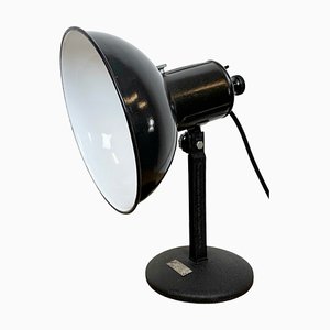 Vintage Black Enamel Table Photo Lamp, 1950s-CGF-1703649