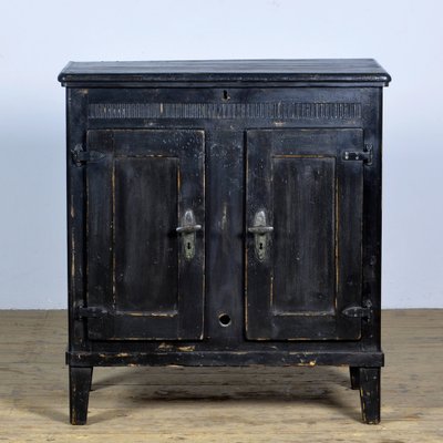 Vintage Black Icebox, 1900s-IW-1750168