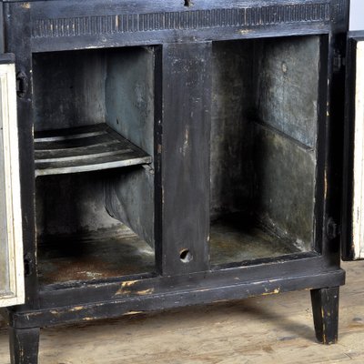 Vintage Black Icebox, 1900s-IW-1750168