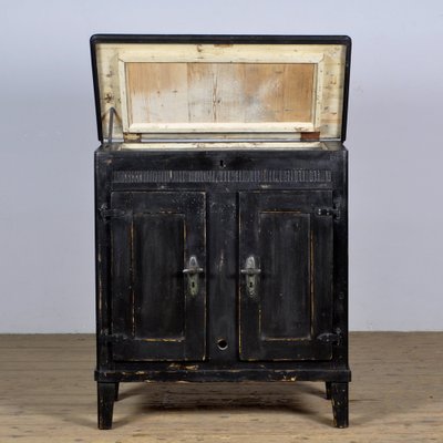 Vintage Black Icebox, 1900s-IW-1750168