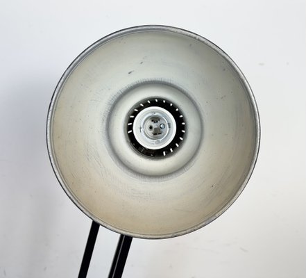 Vintage Black Italian Architect Table Lamp, 1970s-CGF-2043816