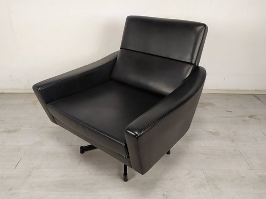 Vintage Black Swirl Armchair from Skai-EAD-1155618