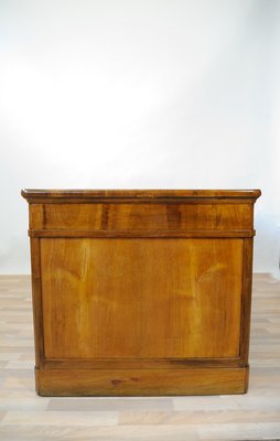 Vintage Blond Walnut Desk-GAP-646659