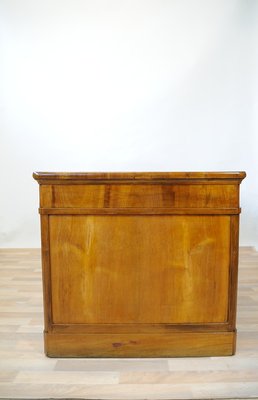 Vintage Blond Walnut Desk-GAP-646659