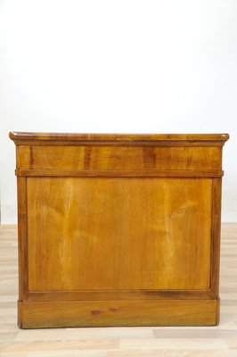 Vintage Blond Walnut Desk-GAP-646659