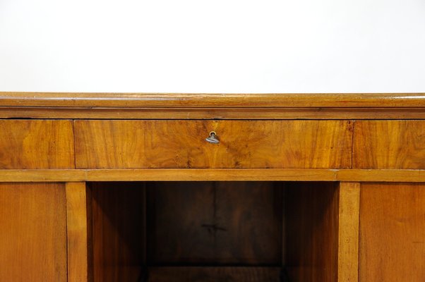 Vintage Blond Walnut Desk-GAP-646659