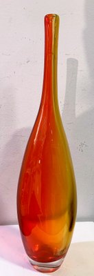 Vintage Blowed Toned Glass Vase-IKW-1138825