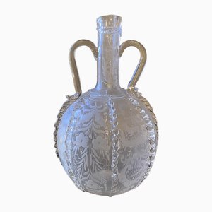 Vintage Blown Glass Bottle-TEP-1804999