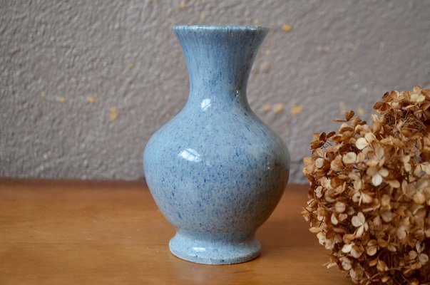 Vintage Blue Accolay Vase-AIU-1332462