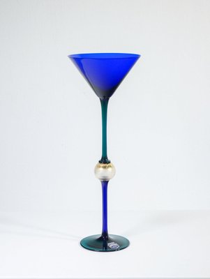 Vintage Blue Glass, 1950s-OJE-1807528