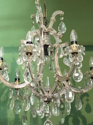 Vintage Bohemia Chandelier, 1950s-OLY-893985