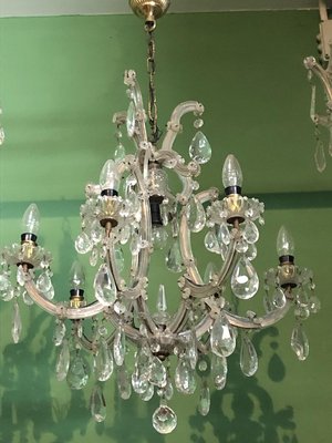 Vintage Bohemia Chandelier, 1950s-OLY-893985