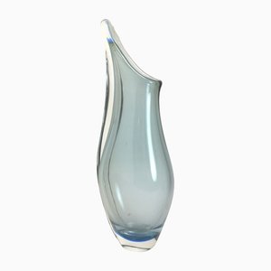 Vintage Bohemian Light Blue Vase, 1970s-UWE-1155736