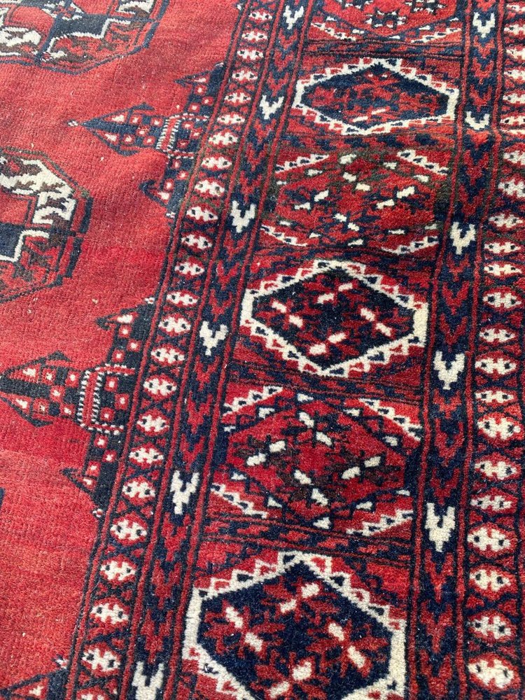 Vintage Bokhara Afghan Rug