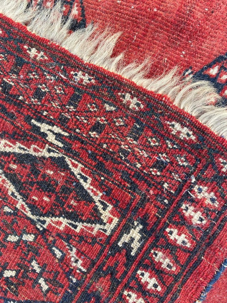 Vintage Bokhara Afghan Rug