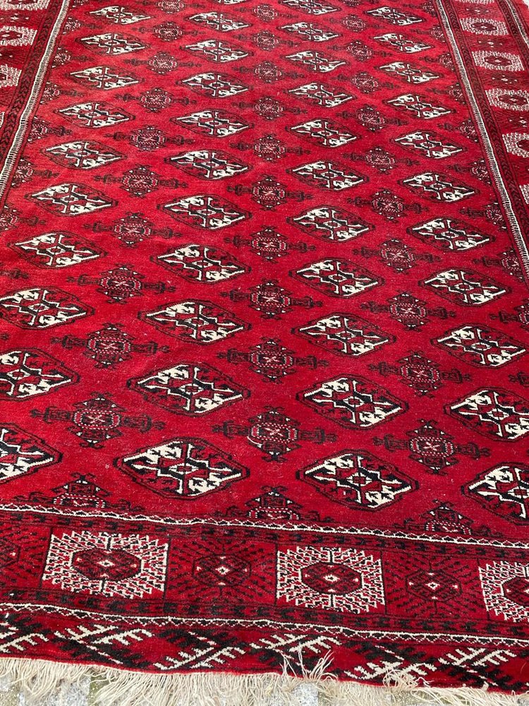 Vintage Bokhara Afghan Rug, 1950s