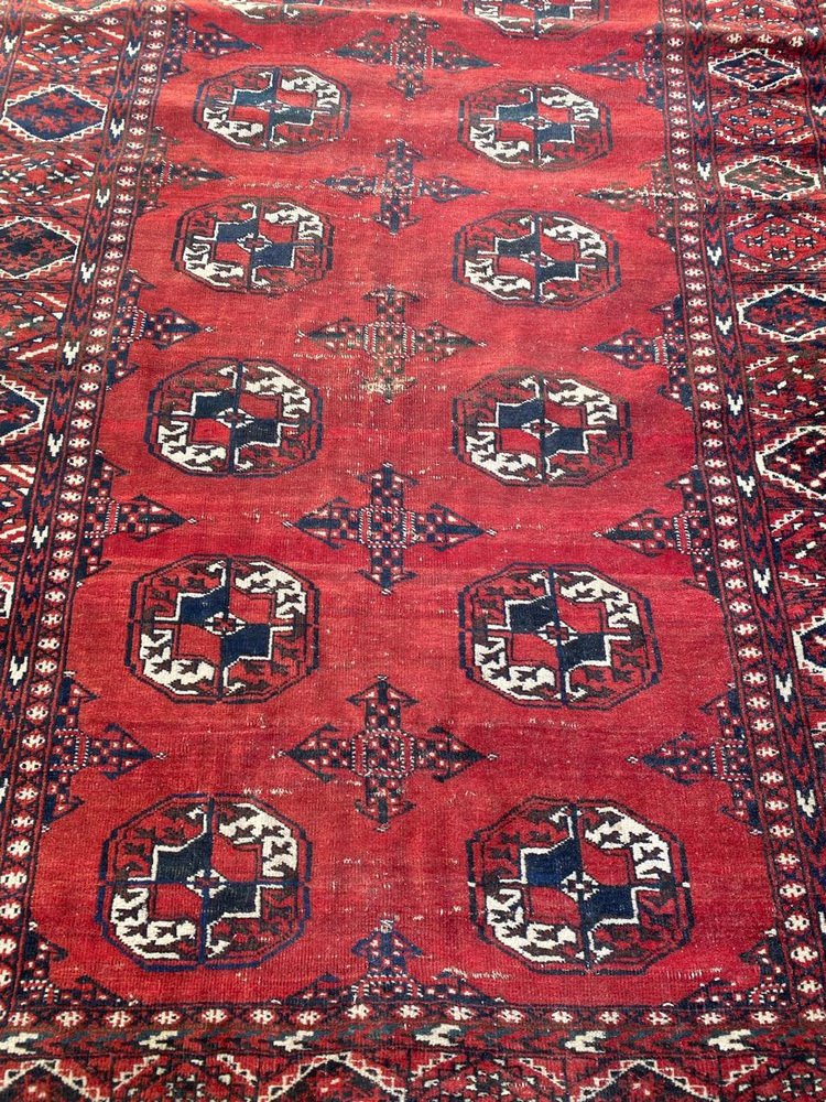 Vintage Bokhara Afghan Rug