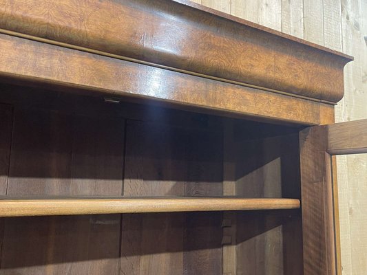 Vintage Bookcase Cabinet in Walnut-QYF-1788222