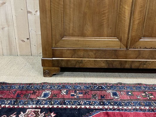 Vintage Bookcase Cabinet in Walnut-QYF-1788222