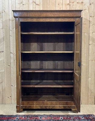 Vintage Bookcase Cabinet in Walnut-QYF-1788222