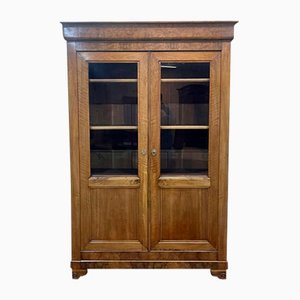 Vintage Bookcase Cabinet in Walnut-QYF-1788222