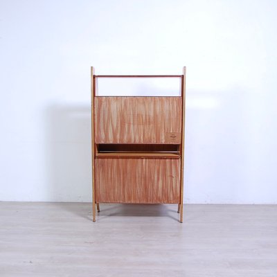 Vintage Bookcase Cabinet with Flap, 1960s-XSG-1796405