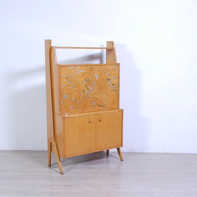 Vintage Bookcase Cabinet with Flap, 1960s-XSG-1796405