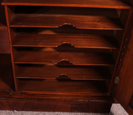 Vintage Bookcase in Mahogany, 19th Century-HPU-1717951