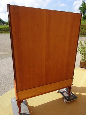 Vintage Bookcase in Wood and Glass, 1970s-ABK-2022477