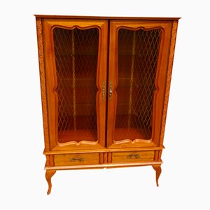 Vintage Bookcase in Wood and Glass, 1970s-ABK-2022477